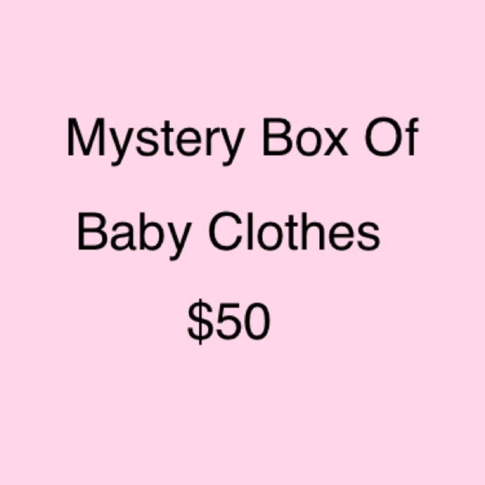 Mystery Box of Baby Clothes